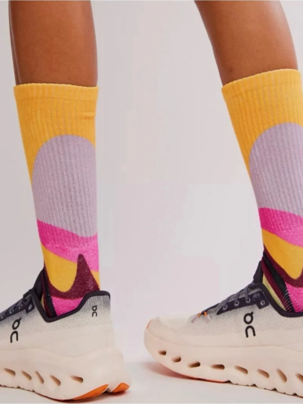 FP Movement by Free People Sedona Crew Socks in Warm Combo